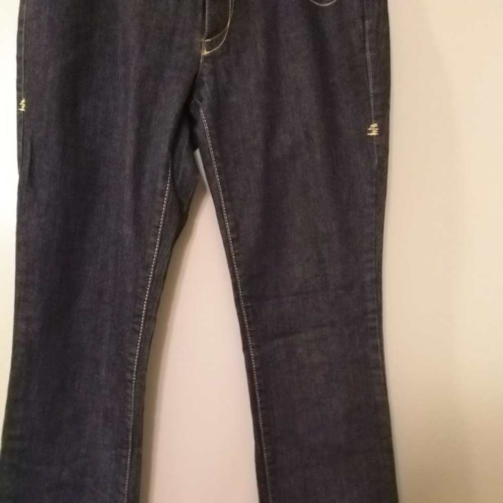 WOMAN'S DKNY JEANS Dark Blue Denim SIZE 11